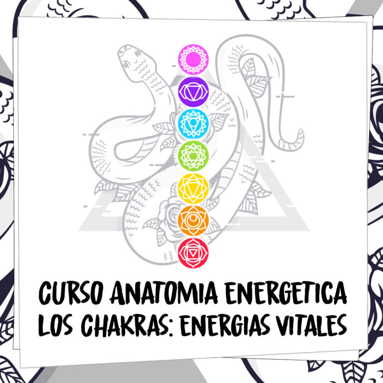 Curso de Anatomía Energética. Los Chakras Energías Vitales